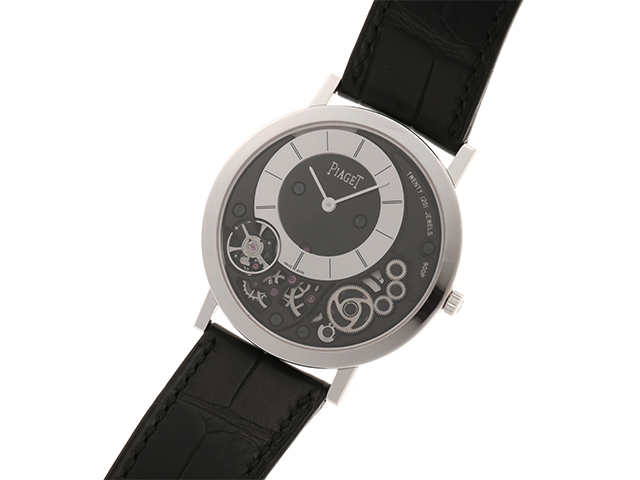 108182円 ピアジェ PIAGET アルティプラノ 9930 ホワイト文字盤