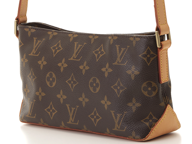 LOUIS VUITTONショルダーバッグトロター モノグラム・キャンバス LOUIS VUITTON ルイヴィトン トロター モノグラム ショルダーバッグ