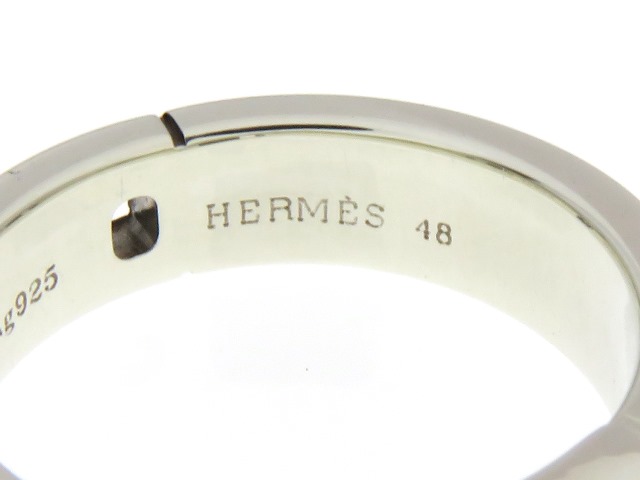 HERMES エルメス ニューヘラクレス リング 指輪 シルバー 48号 【474】 の購入なら「質」の大黒屋（公式）