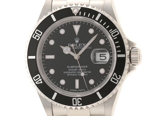 【ROLEX】ロレックス サブマリーナ16610 箱、ギャランティ、付属品 ロレックス サブマリーナ 16610 2004年製 箱 ギャランティ付き