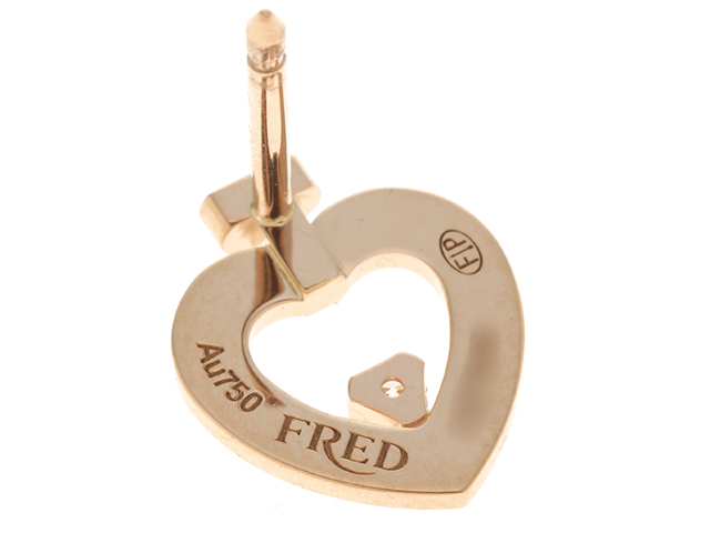 FRED フレッド プリティウーマンイヤリング ピアス 8B0312 PG ピンク  