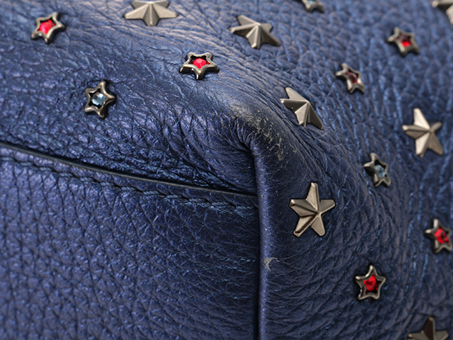 JIMMY CHOO ジミーチュウ ミニサラ スタースタッズ2Wayショルダー