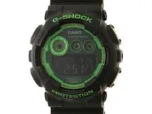 CASIO カシオ 腕時計 G-SHOCK ジーショック GD-120N-1B3JF 樹脂／ステンレススチール クオーツ グリーン 20気圧防水  マルチタイム【472】SJ の購入なら「質」の大黒屋（公式）