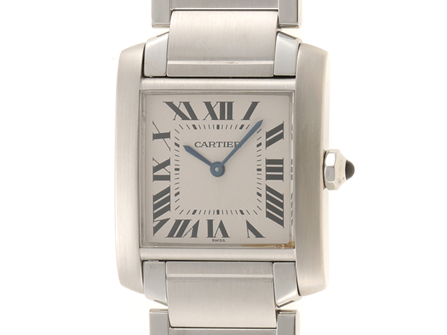 Cartier カルティエ タンクフランセーズSM W51027Q4 本体のみ レディース腕時計 クオーツ  電池式【433】の購入なら「質」の大黒屋（公式）