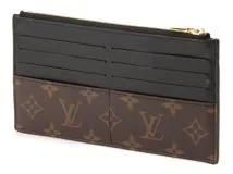 LOUIS VUITTON ルイ・ヴィトン スリムパース モノグラム ノワール【430 ...