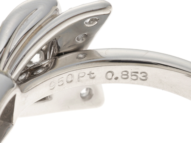 gimel ギメル リング 指輪 PT950 プラチナ D0.853ct