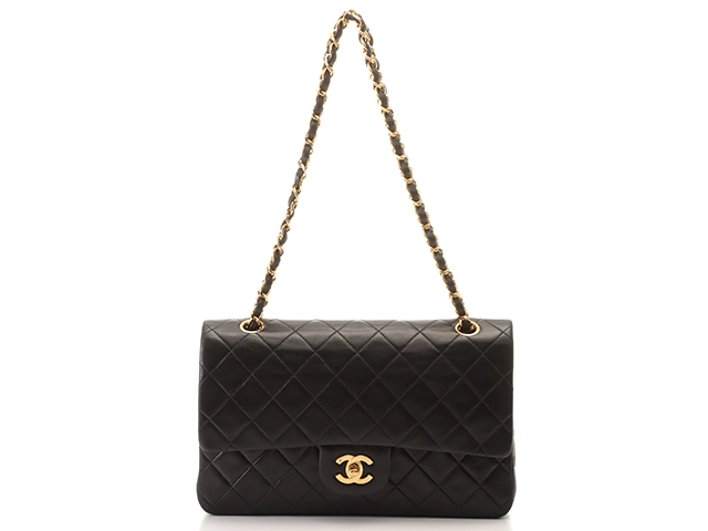 CHANEL シャネル マトラッセ Wフラップチェーンショルダー ブラック/GP ラムスキン A01112 【430】2120000201868  の購入なら「質」の大黒屋（公式）