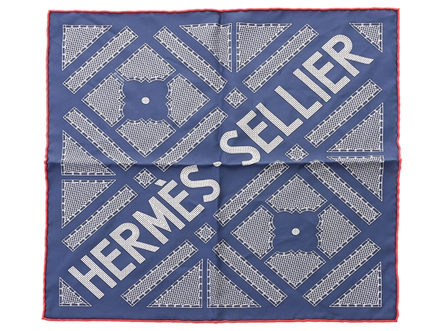 HERMES エルメス カレ45 SELLIER セリエ スカーフ 【433】 の購入なら