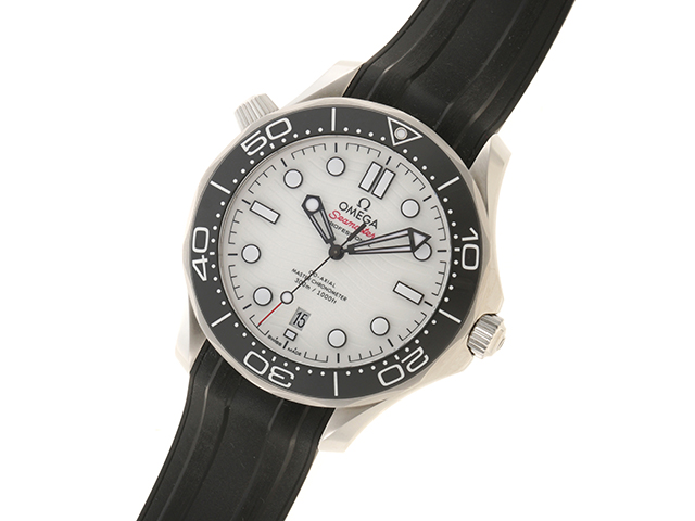 オメガ 自動巻き シーマスター SS シルバー文字盤 社外ベルト オメガ シーマスター オートマチック シルバー文字盤 1969年