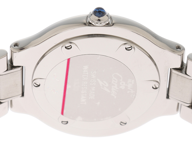 カルティエ Cartier 時計 レディース ブランド マスト21 ヴァンティアン SM クオーツ QZ ステンレス SS W10109T2 1340 シルバー 磨き済み