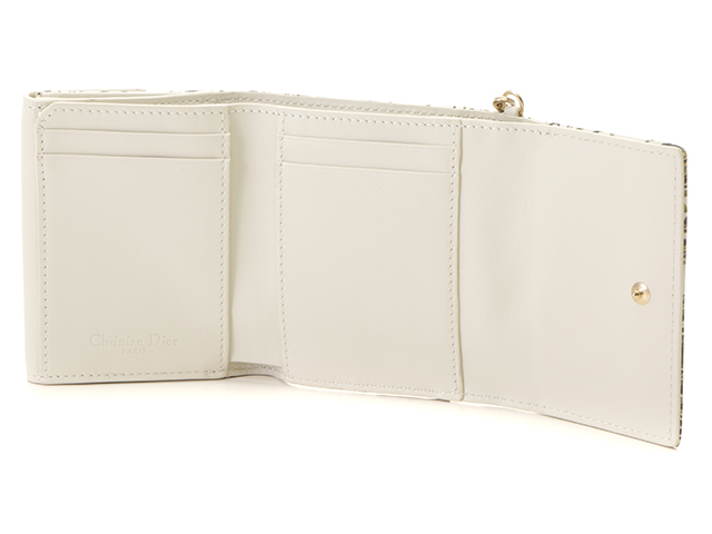 Dior ディオール ロータスウォレット ミニウォレット 三つ折り財布