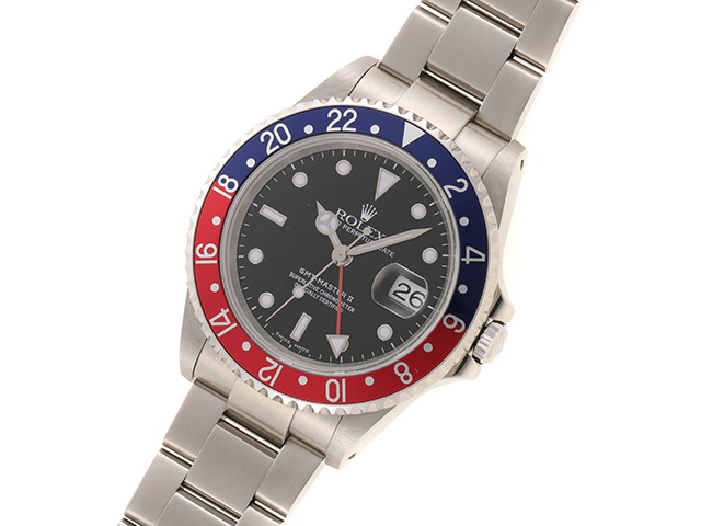P番 2001年日本正規ギャランティ ROLEX ロレックス GMTマスター2