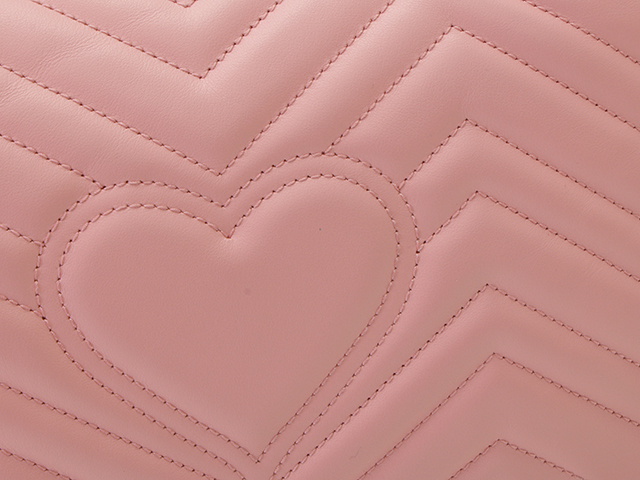 GUCCI グッチ GGマーモント キルティング スモール ショルダーバッグ