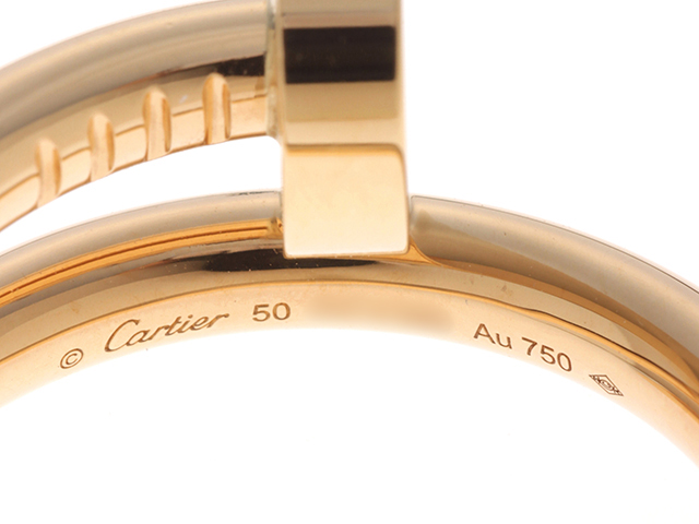 ネット限定】Cartier カルティエ ジュストアンクル リング K18YGゴールド 7.5g #50【888】2120000210112  の購入なら「質」の大黒屋（公式）