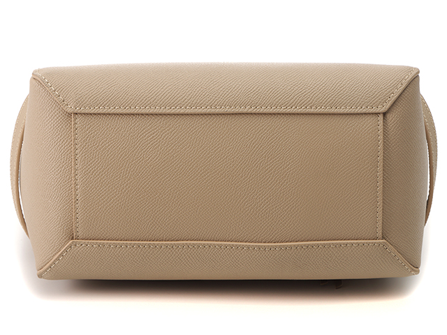 CELINE セリーヌ ベルトバッグ マイクロ 189153 カーフ ベージュ
