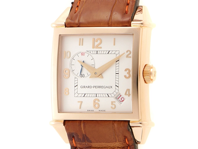 ジラールペルゴ ヴィンテージ1945 PG×革   メンズ 腕時計