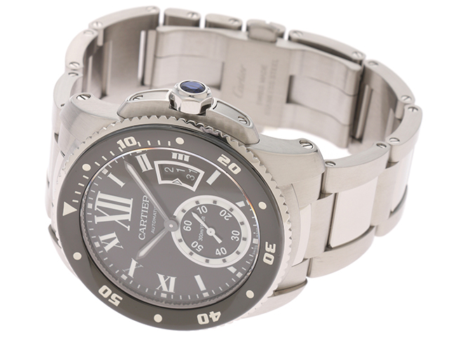 カルティエ Cartier カリブル ドゥ カルティエ ダイバー W7100057 メンズ 腕時計 自動巻き Calibre de Cartier Diver VLP 90196008
