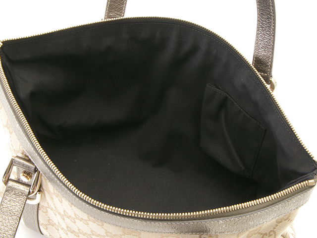 GUCCI グッチ GG トートバッグ 141470 キャンバス／レザー