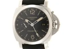 PANRAI パネライ ルミノール GMT 自動巻き  PAM00531 ブラック ステンレス 300m防水 【432】 2120000225505