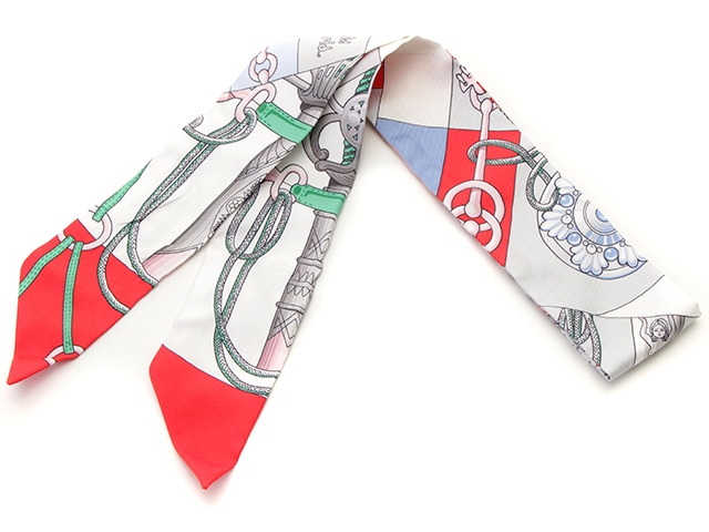 HERMES エルメス トゥイリー ツイリー スカーフ Cliquetis
