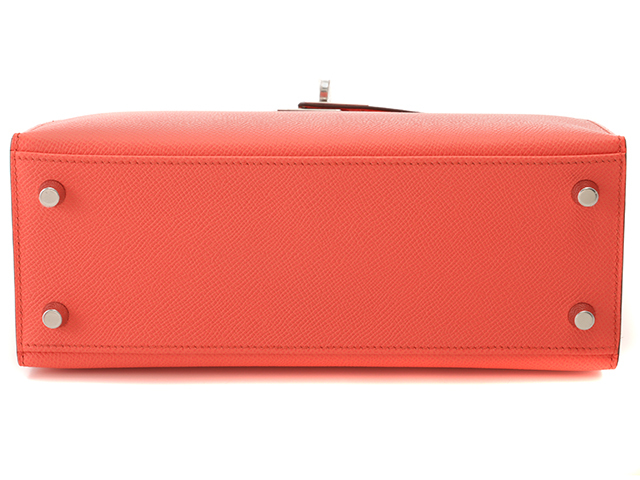 HERMES エルメス ケリー25 ヴォーエプソン ローズテキサス/SV U HERMES エルメス ケリー25 ヴォーエプソン ローズテキサス/SV U
