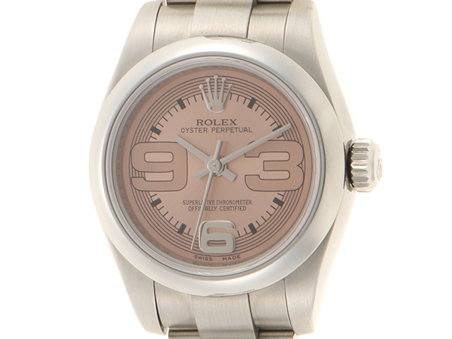 ロレックス ROLEX 176200 M番(2007年頃製造) ブラック レディース 腕時計