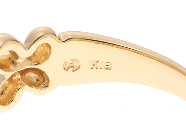 Tasakiのk18リング TASAKI - TASAKI タサキ リング ダイヤ ダイヤモンド 0.41ct