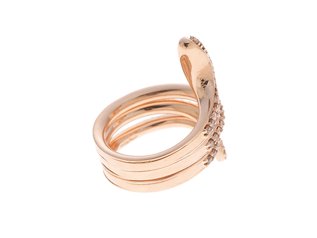 DAMIANI ダミアーニ エデンリング K18ピンクゴールド ダイヤモンド 約9.2g 約10号 20062887【472】KS