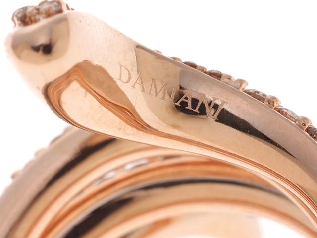DAMIANI ダミアーニ エデンリング K18ピンクゴールド ダイヤモンド 約9.2g 約10号 20062887【472】KS
