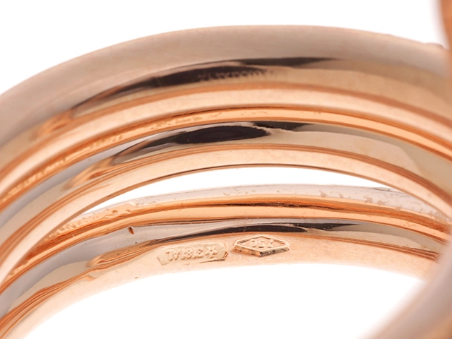 DAMIANI ダミアーニ エデンリング K18ピンクゴールド ダイヤモンド 約9.2g 約10号 20062887【472】KS