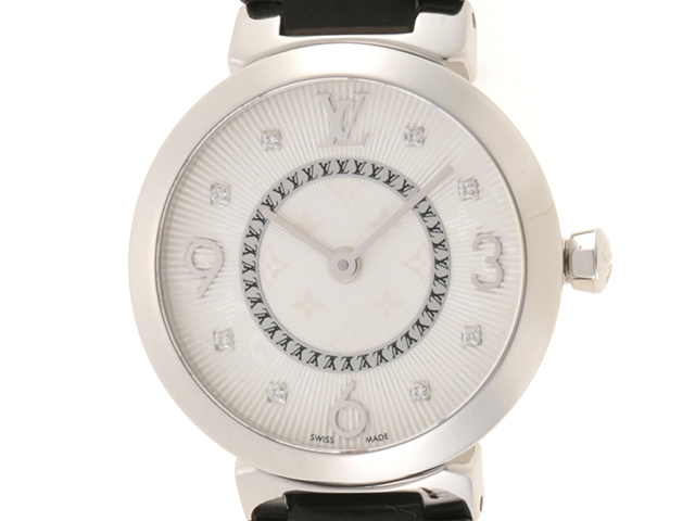 LOUIS VUITTON ルイヴィトン 腕時計 タンブール スリム Q12MGZ シルバー レディース クオーツ 研磨済み  （2120000251207）【200】 の購入なら「質」の大黒屋（公式）