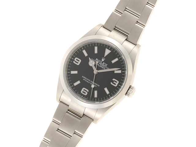 ROLEX ロレックス エクスプローラーⅠ 124270 ブラック文字盤
