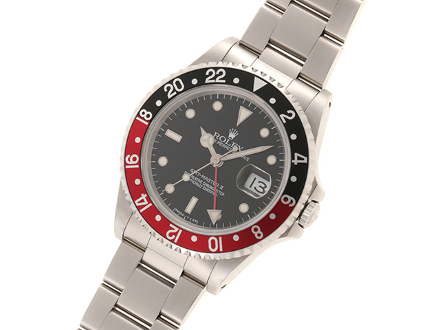 T番並行品 ROLEX ロレックス 腕時計 GMTマスターⅡ 16710 自動