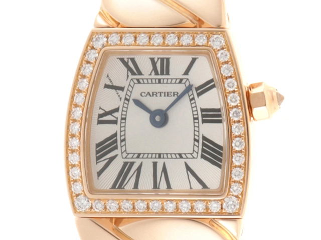 Cartier カルティエ ミニラドーニャ ダイヤベゼル WE60086I