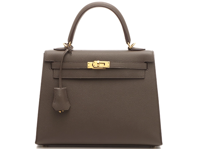HERMES エルメス 2WAYショルダーバッグ ケリー25 エタン HERMES エルメス 2WAYショルダーバッグ ケリー25 エタン