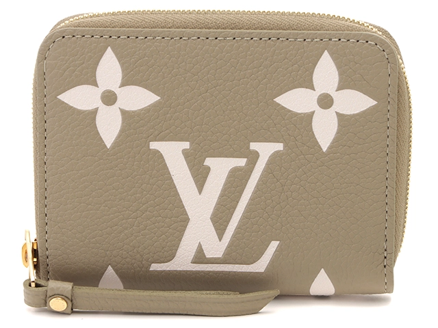 LOUIS VUITTON コインケース モノグラム ジッピー コインパース 茶