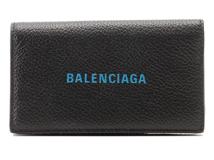 BALENCIAGA　バレンシアガ　6連キーケース ブラック カーフ　433