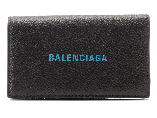 BALENCIAGA バレンシアガ 6連キーケース ブラック カーフ 433 の購入 