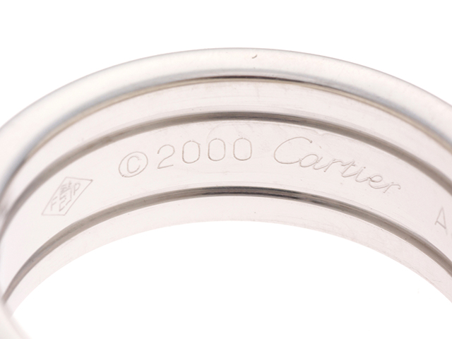 Cartier カルティエ C2リング K18ホワイトゴールド 約7.4ｇ 50号 