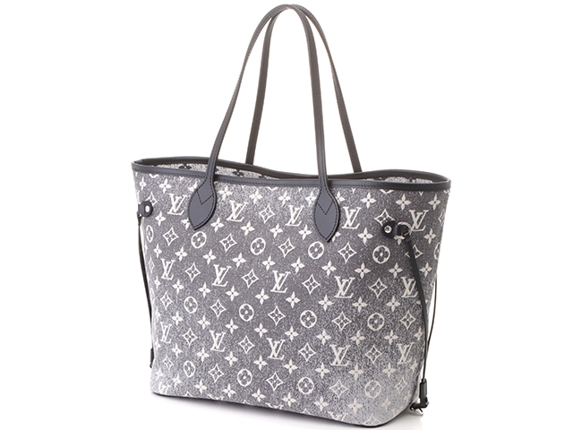 LOUIS VUITTON　ルイ・ヴィトン　ネヴァーフルMM　モノ・ジャガードデニム　M21465　ブラック/グレー【431】