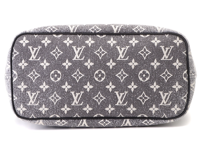LOUIS VUITTON　ルイ・ヴィトン　ネヴァーフルMM　モノ・ジャガードデニム　M21465　ブラック/グレー【431】