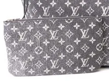 LOUIS VUITTON　ルイ・ヴィトン　ネヴァーフルMM　モノ・ジャガードデニム　M21465　ブラック/グレー【431】
