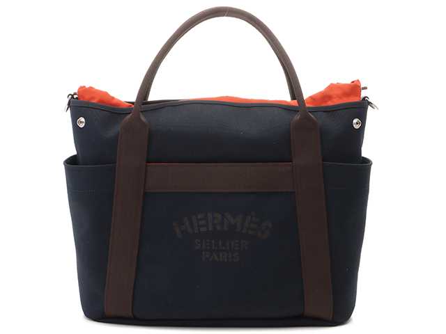 HERMES トートバッグ サックドパンサージュ バッグインバッグ フェルト