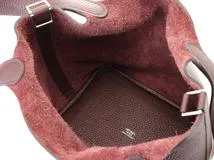 HERMES エルメス ピコタンロックPM ルージュセリエ/SV【472】2120000261794