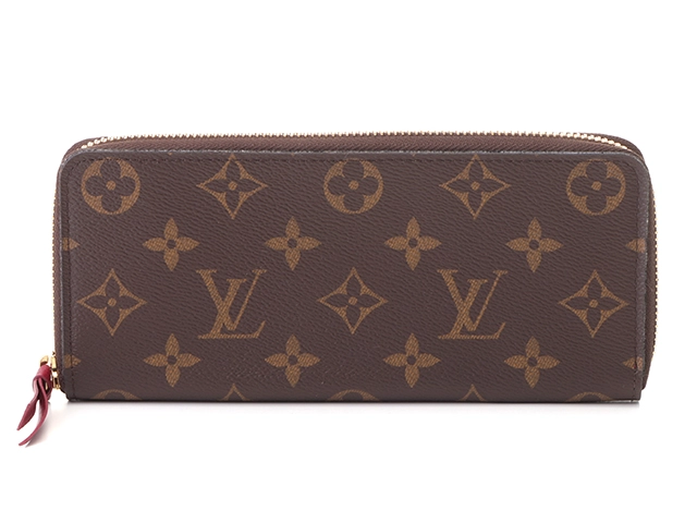 Louis Vuitton ルイヴィトン クレマンス モノグラム フューシャ - 長財布