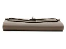 HERMES 　エルメス　ケリー・トゥーゴー 　エトゥープ/エヴァーカラー/SV金具　B刻印　2023年頃　未使用品・ショップカード（国内2023.9印）【472】KS