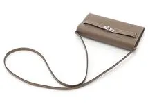 HERMES 　エルメス　ケリー・トゥーゴー 　エトゥープ/エヴァーカラー/SV金具　B刻印　2023年頃　未使用品・ショップカード（国内2023.9印）【472】KS