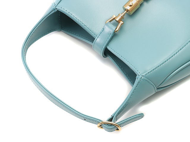 GUCCI グッチ ジャッキー1961 ミニバッグ ライトブルー