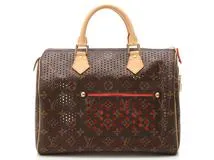 LOUIS VUITTON ルイヴィトン ハンドバッグ スピーディ30 モノグラム・ペルフォ オランジュ M95182 【472】HG  の購入なら「質」の大黒屋（公式）