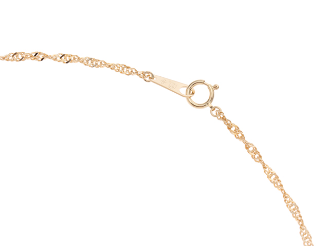 お買い得商店街 JEWELRY ジュエリー K18イエローゴールド ネックレス イエローゴールド